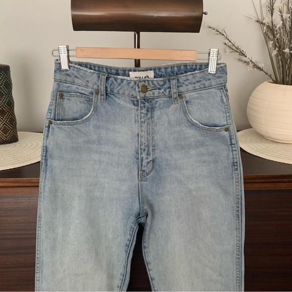 Rolla's Dusters High-Rise Relaxed Light-Wash Jean, Size 27 - Picture 3 of 12